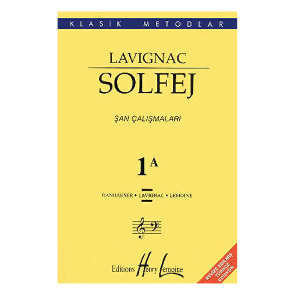 Lavignac Solfej 1A Büyük Boy